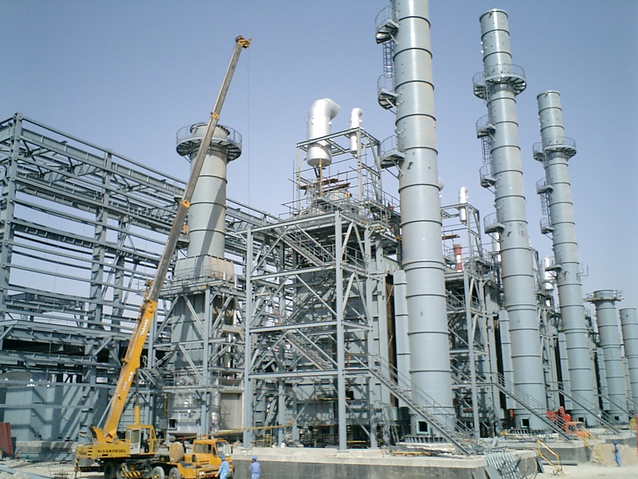 Abadan Power Plant Iran-Deaerator